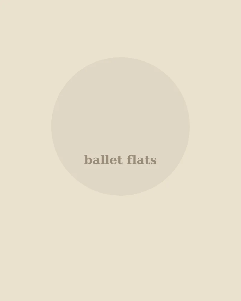 Women's ballet flats