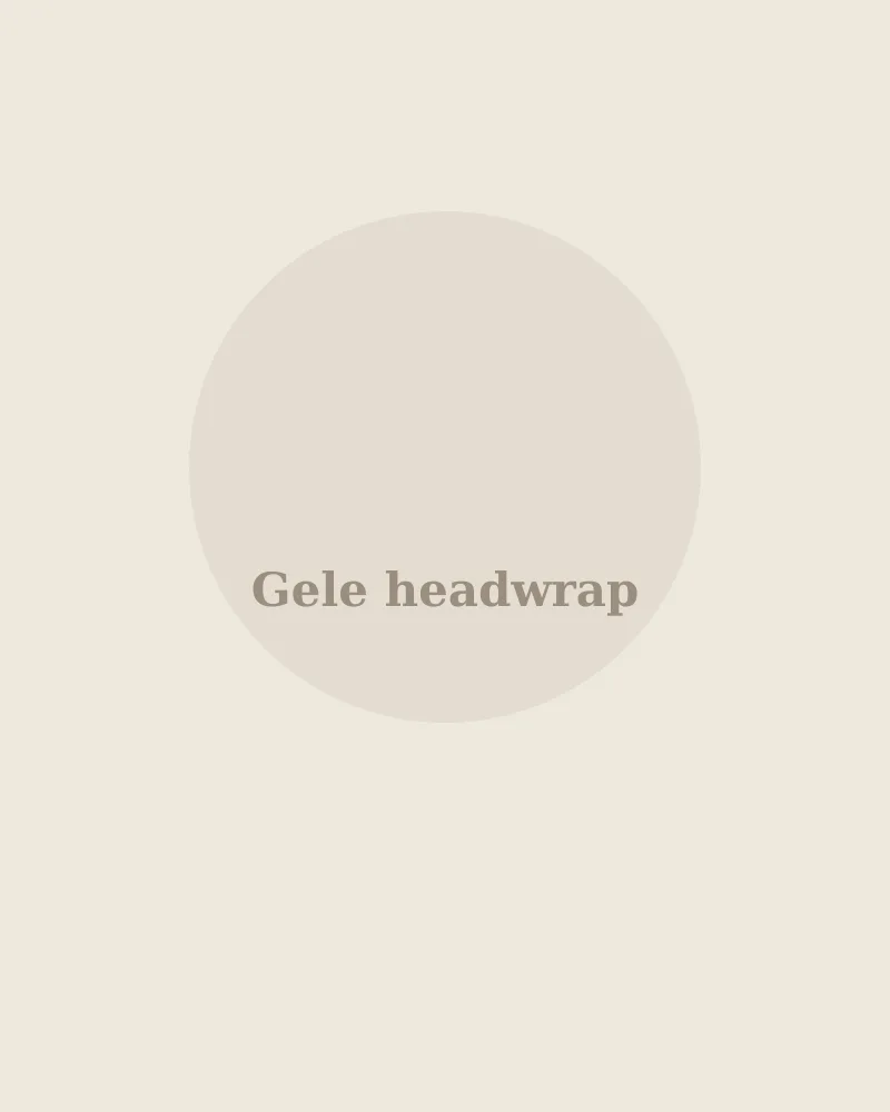Gele headwrap