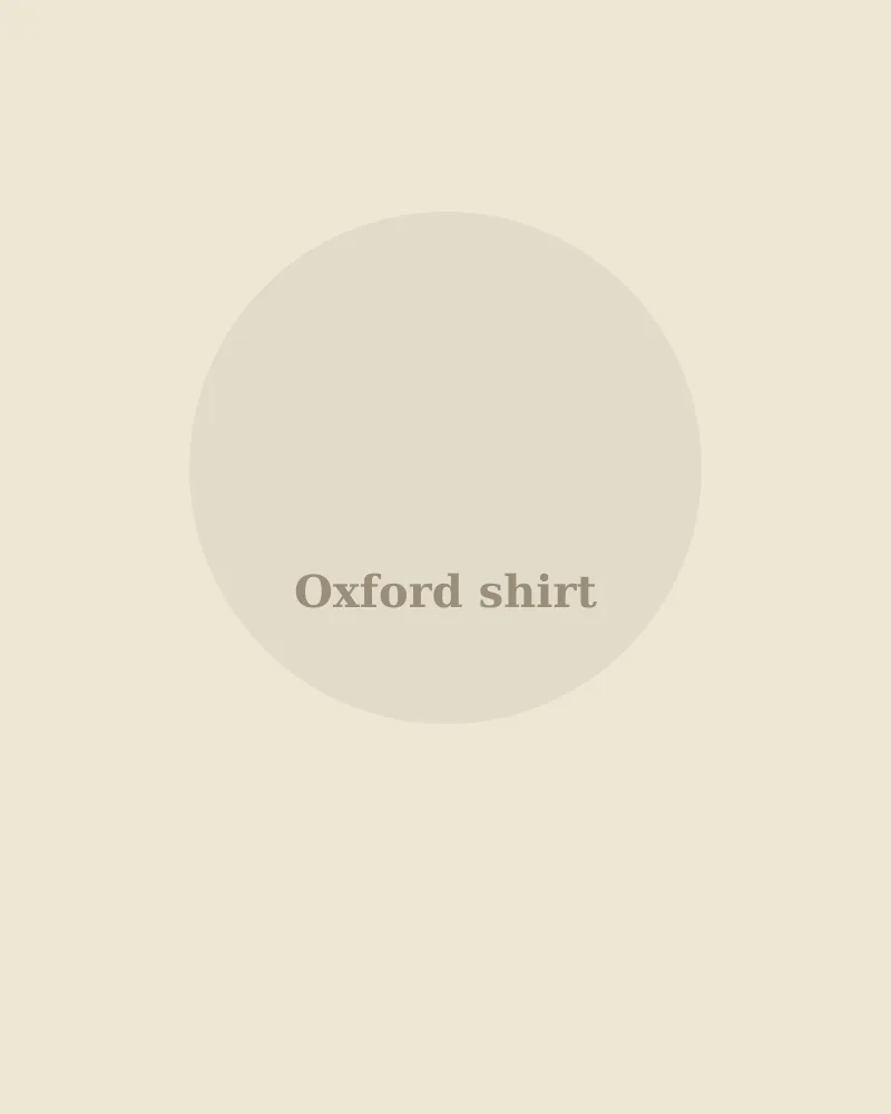 Men's Oxford shirt