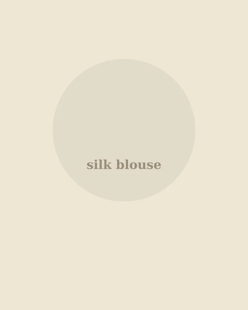 Women's silk blouse