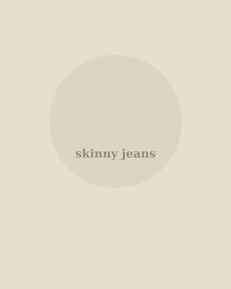 Women's skinny jeans