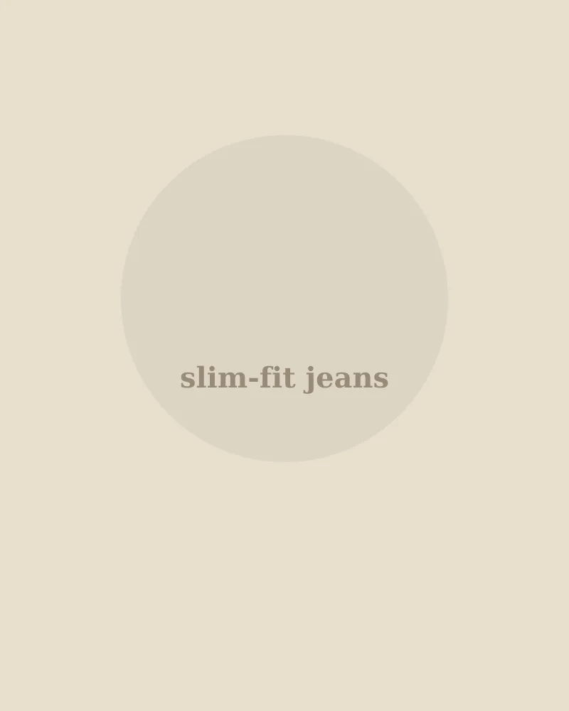 Men's slim-fit jeans